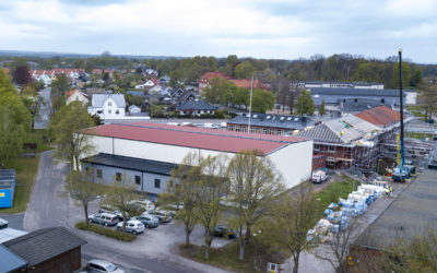 Stor brandlarmsanläggning till gymnasieskola i Hässleholm